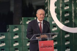 El alcalde de Málaga Paco de la Torre interviene en la III Gala de la Hostelería de Mahos