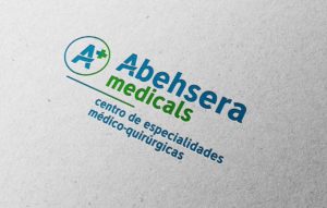 Mockup con el Logo de Abehsera medicals